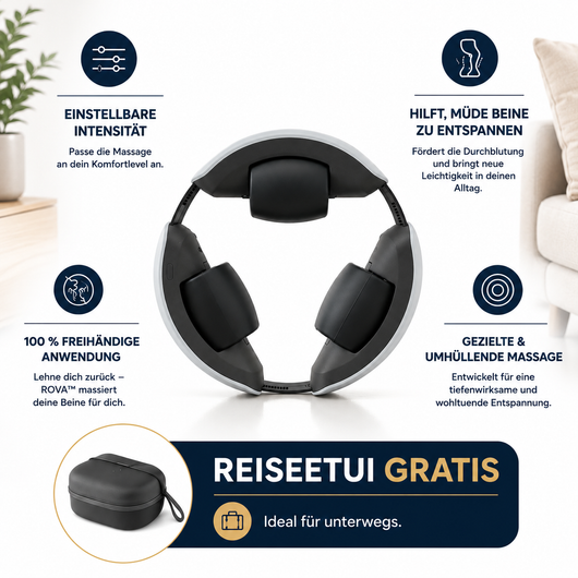 MOVAEN ROVA™ — Der automatische Beinmassage-Roboter