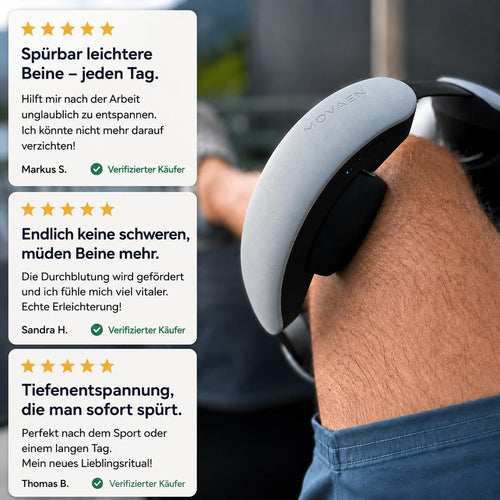 MOVAEN ROVA™ — Der automatische Beinmassage-Roboter